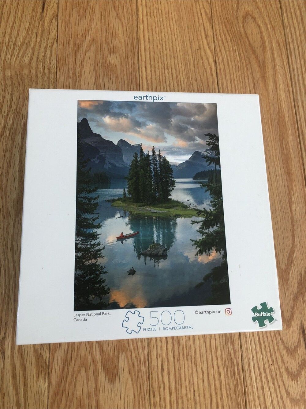 Buffalo 500 Piece Puzzle Jasper National Park, Canada #03100 NEW SEALED IN BAG